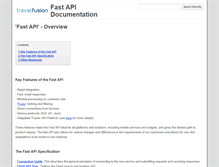 Tablet Screenshot of fastdocs.travelfusion.com